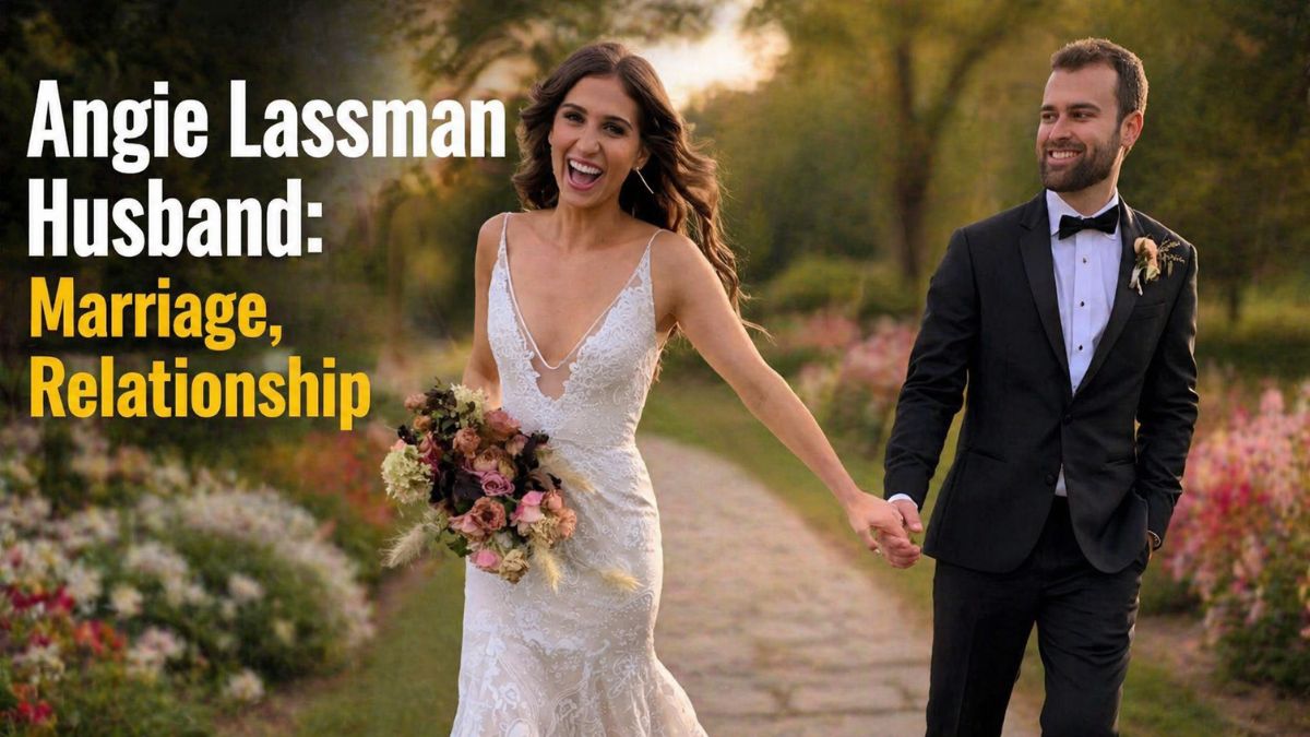 Angie Lassman with husband Adam Vangel relationship timeline and marriage overview