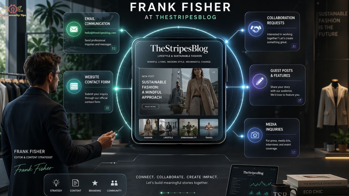 Contact Frank Fisher at TheStripesBlog using official email and contact form for collaborations and guest posts