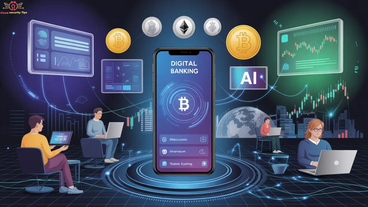 Coyyn.com banking app digital banking and crypto fintech guide illustration
