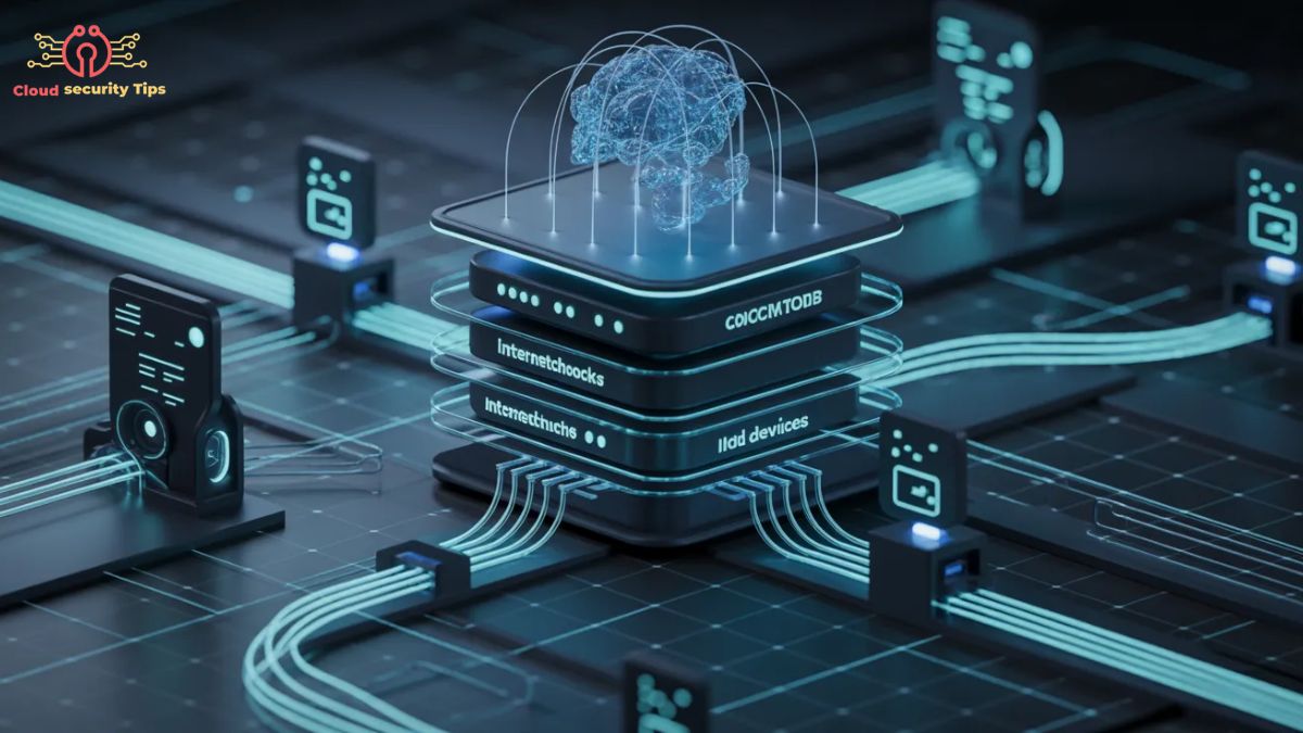 Internetchocks digital connectivity framework showing data flow and network optimization architecture