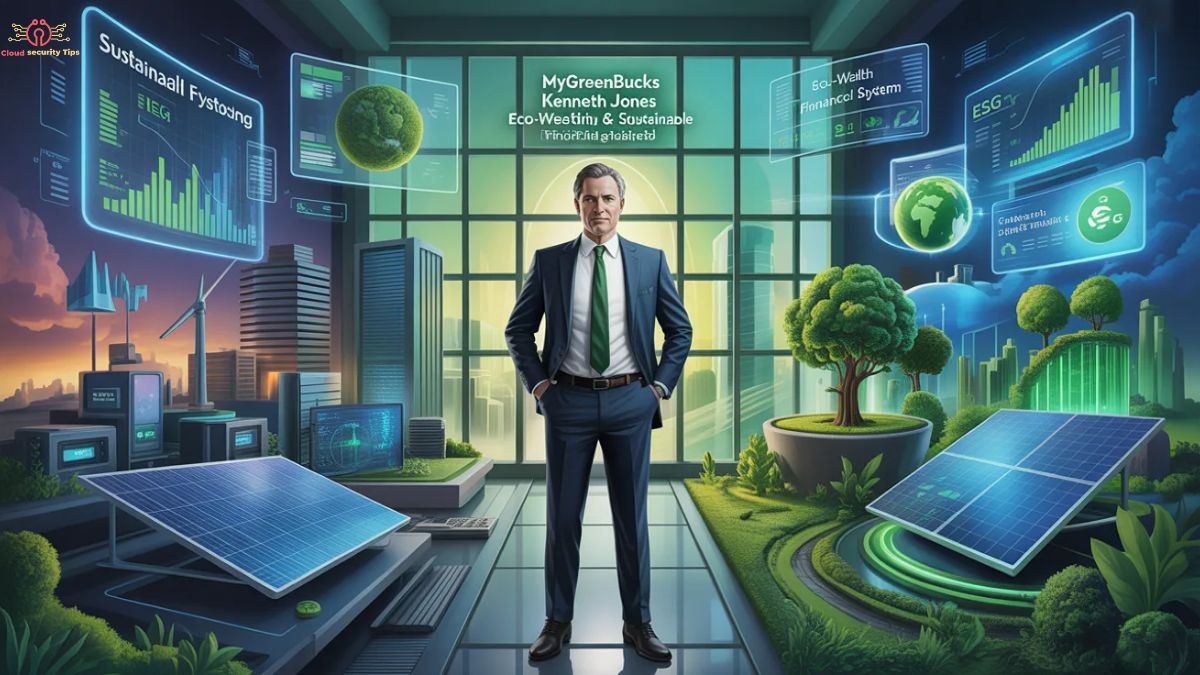 Kenneth Jones explaining MyGreenBucks eco-wealth and sustainable investing strategy