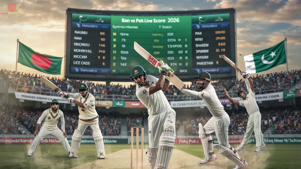 Bangladesh vs Pakistan 1st Test 2026 live score and match commentary