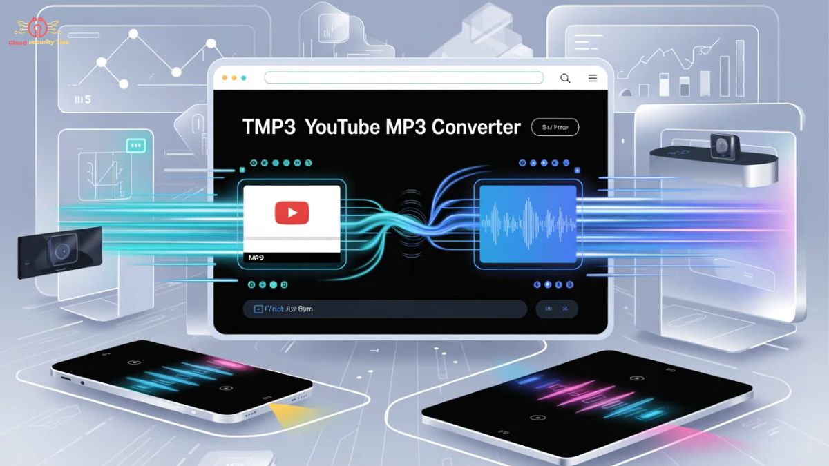 TMP3 YouTube MP3 converter fast audio download system interface